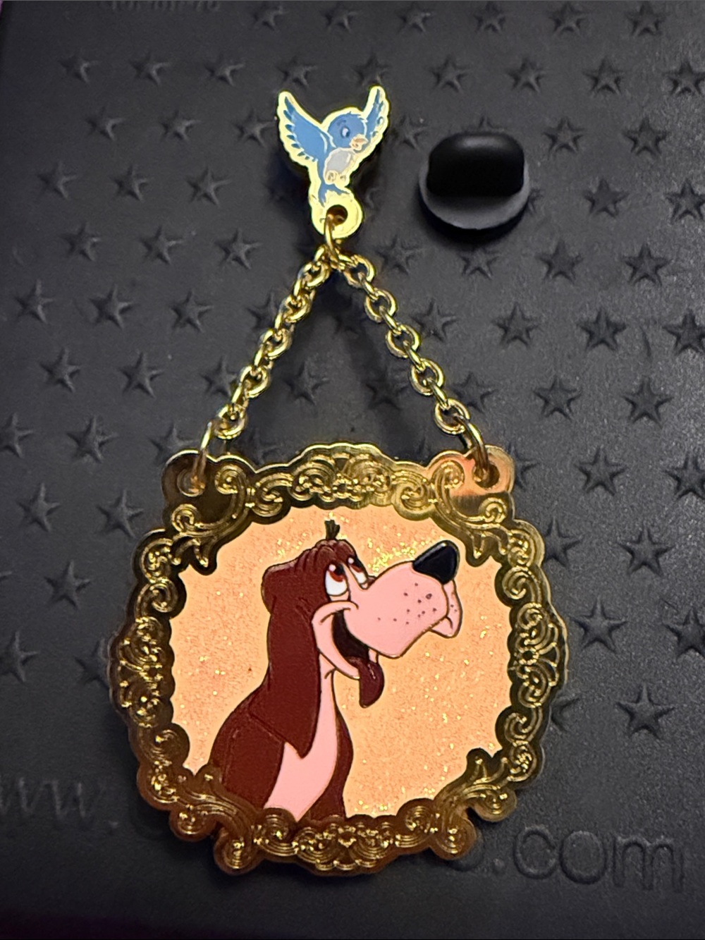 Disney Pets Hanging Portrait enamel pin- Bruno from Cinderella